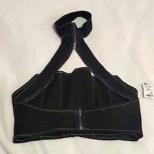 NWT Akira Tiger Vibes Halter Top sz XXL